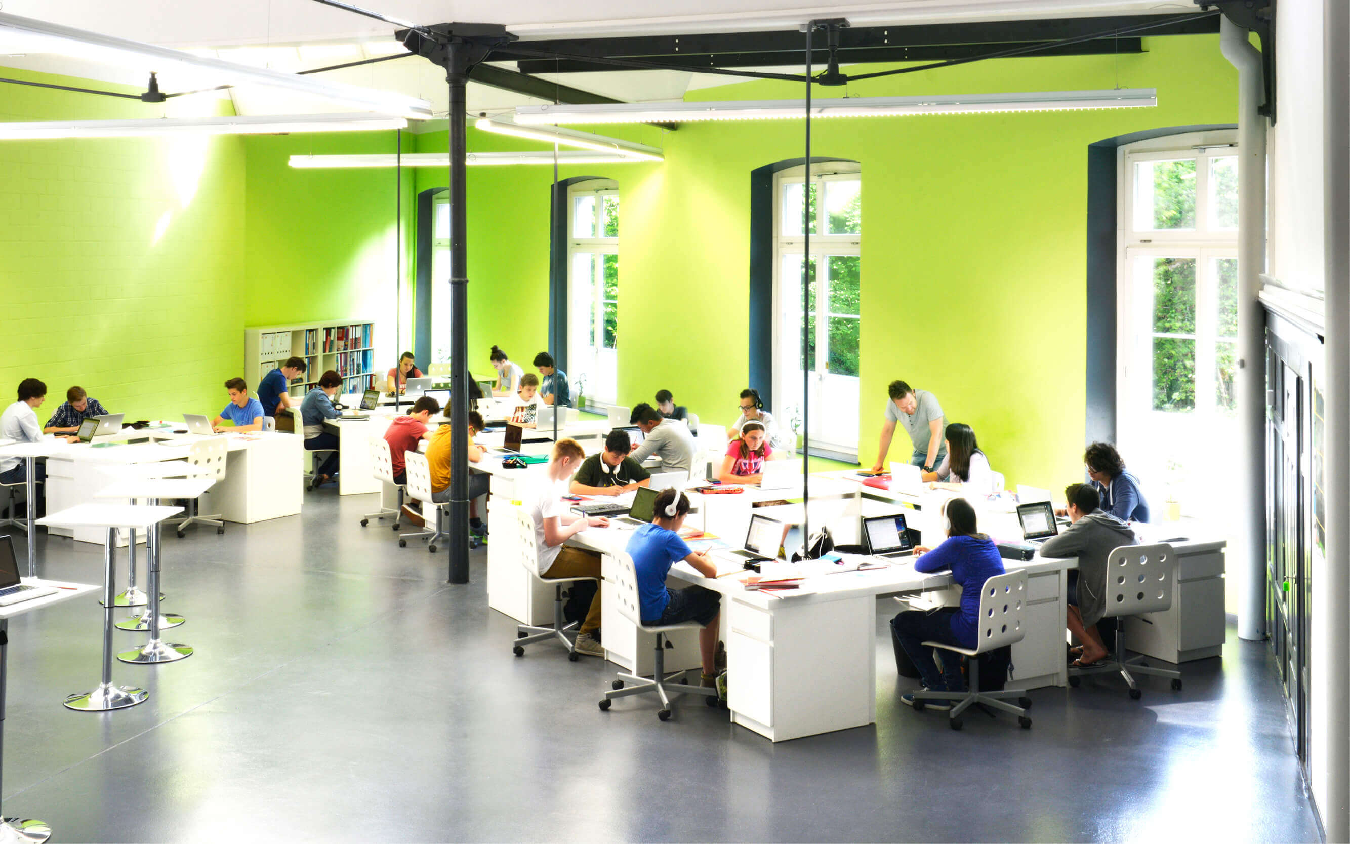 Eine junge und moderne Schule Privatschule 9plus